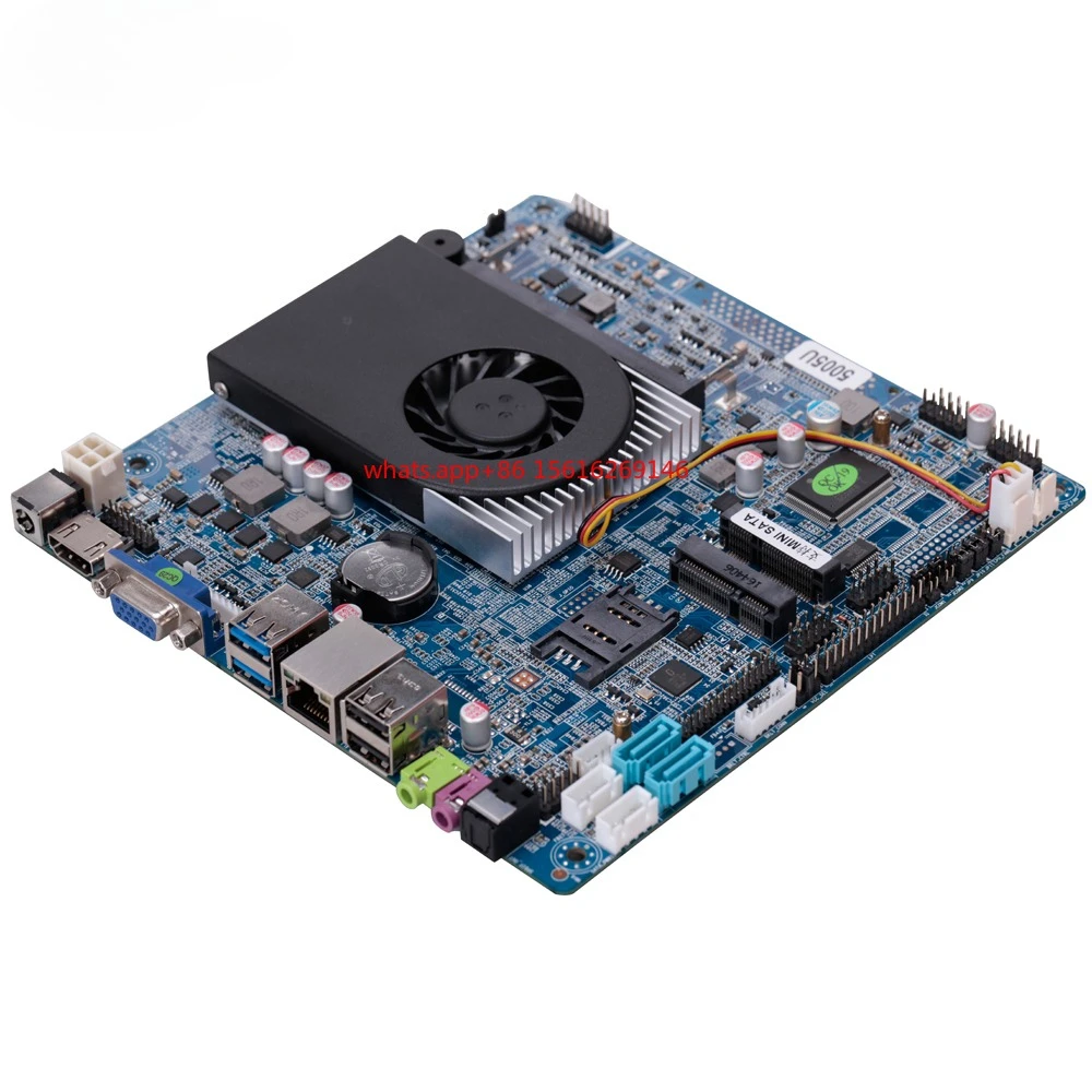 

Mainboard with 5th I3 I5 I7 Dual Core 2*LAN 8USB 6COM SATA3.0 VGA HD(-MI) LVDS 4K 1080P