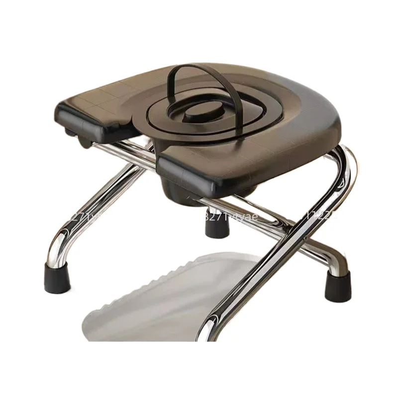 Stainless Steel Bathroom Squat Toilet Stool Foldable Toilet Chair