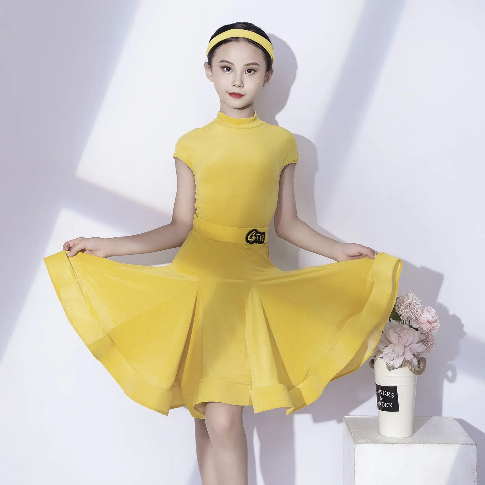 gtydance-latin-dance-dress-for-girls'-customized-daily-dance-studio-practice-clothes-tops-and-skirt-2pcs-group-performance-wear