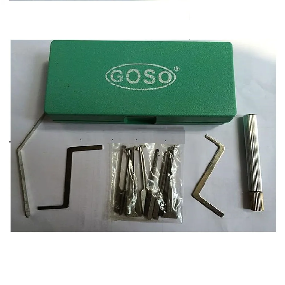 Juego de ganzúas, suministros para cerrajeros, extractor de llaves rotas, ganchos de extracción, herramientas manuales de acero inoxidable para bricolaje, ferretería