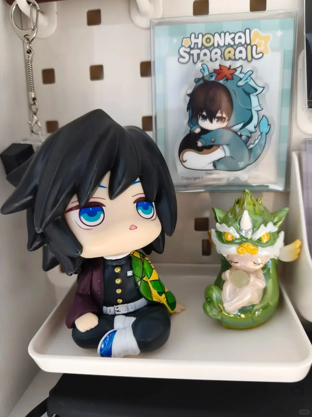 8-teiliges Set Demon Slayer Figuren, Anime Kimetsu no Yaiba Q-Version, sitzende Figuren, PVC-Modellpuppen, Geburtstagsgeschenke – Detail 5