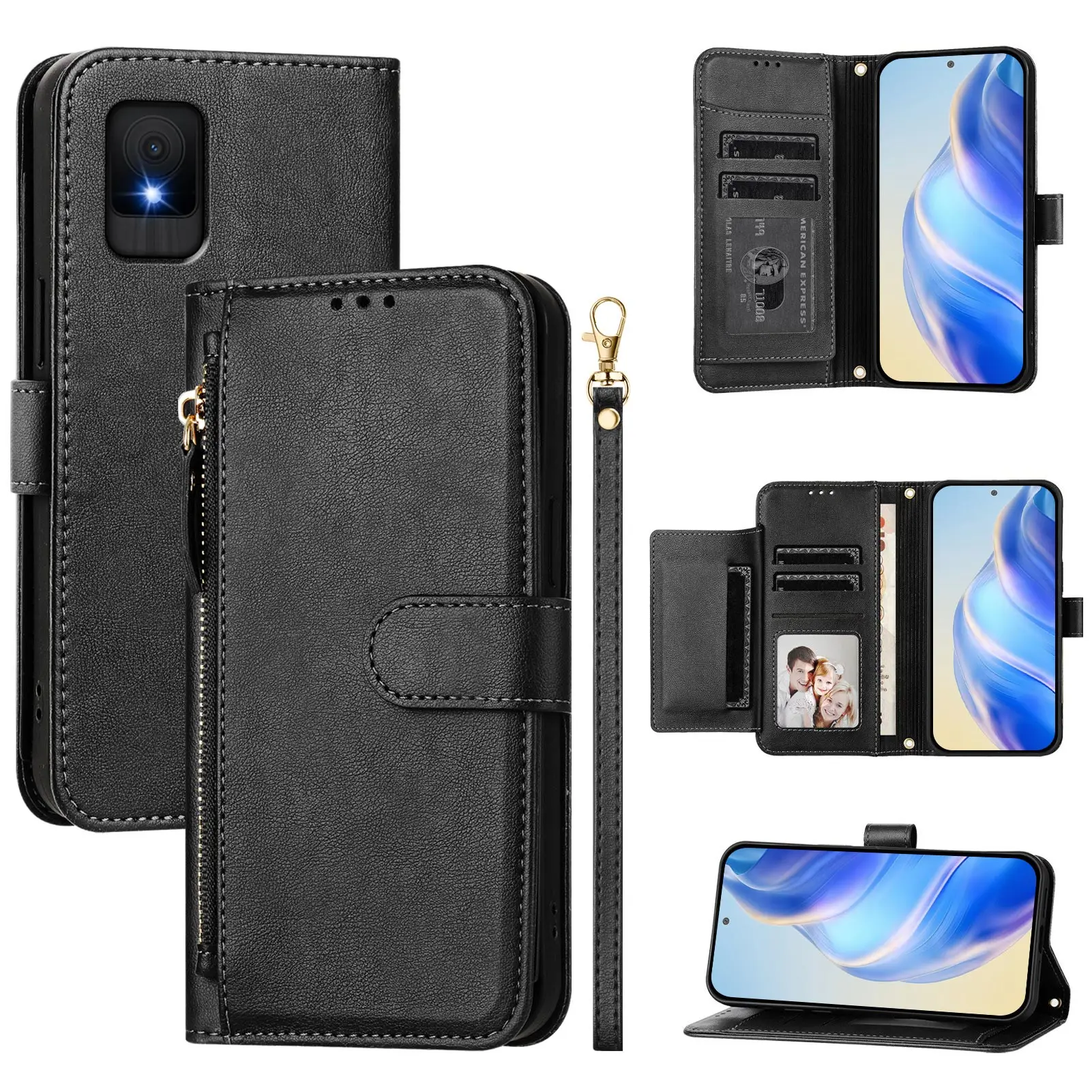 Zipper Wallet Phone…