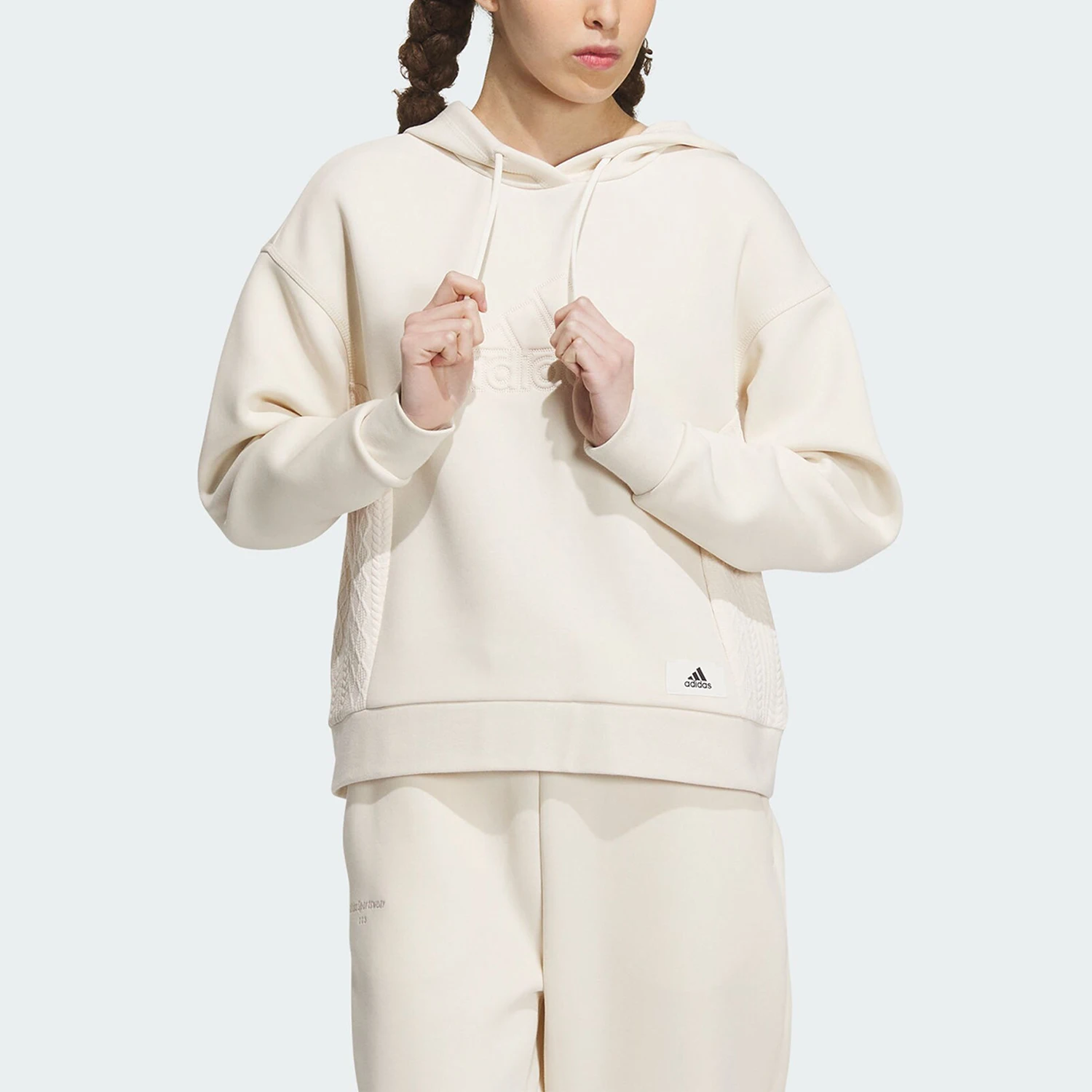 

Adidas genuine LOUNGE HOODY Women's Hooded Sweatshirt IP0756