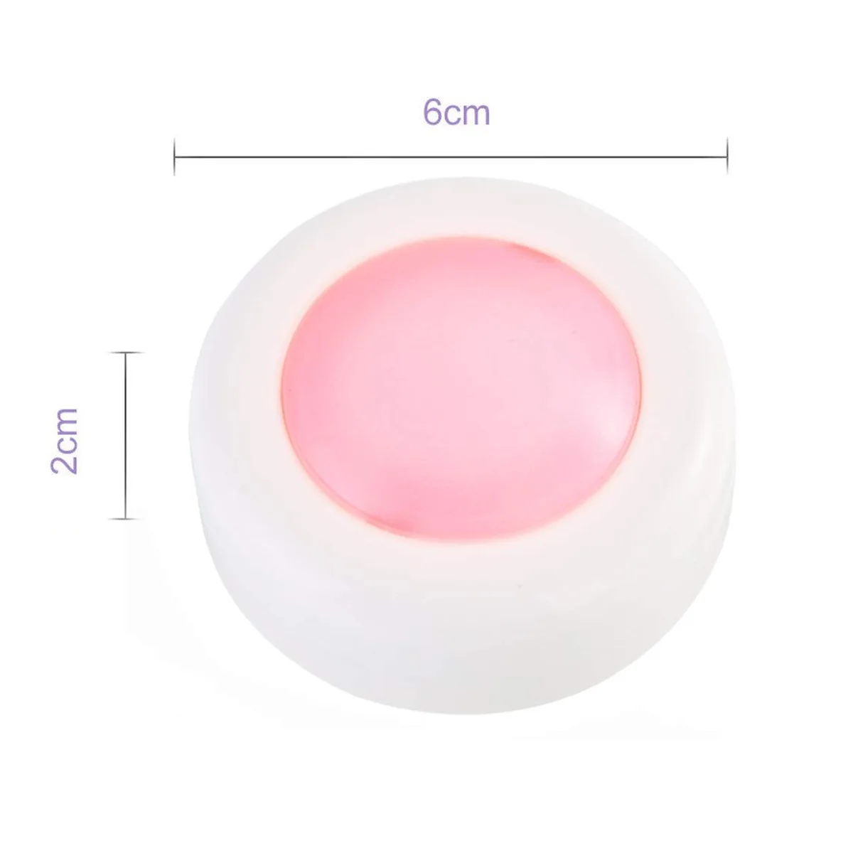 LED Under Cabinet Light RGB 12 Colors Dimmable Touch Sensor LED Puck Lights For Cupboard Close Wardrobe Stair Hallway Night Lam