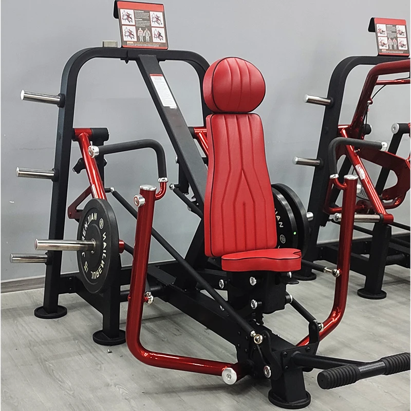 

China Bodybuilding Strength Exercise Heavy Duty Free Weight Commercial Gym Fitness Plate Loaded Seated Chest Press Machine