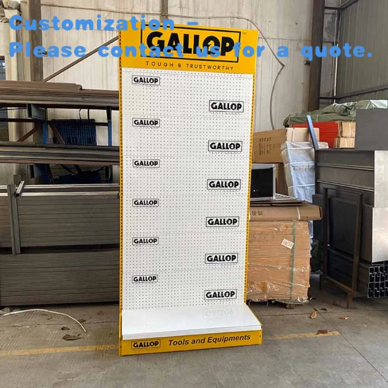 custom.Xingye Heavy Duty Single-Sided Supermarket Rack Custom Retail Display Exhibition Shelves Grocery Stores Retail Stores