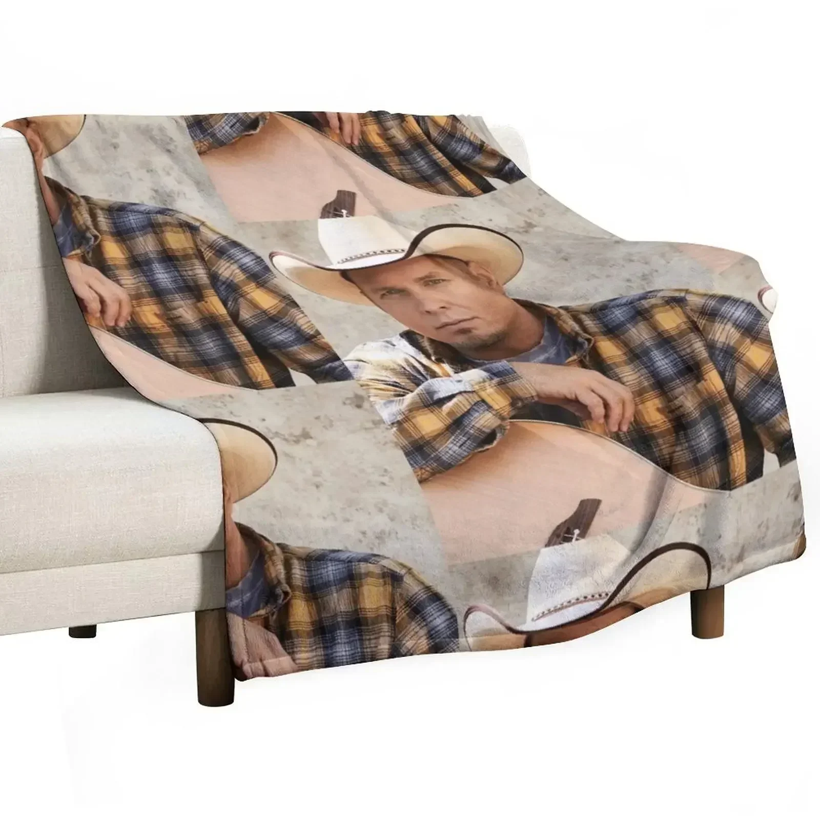 

Garth Brooks stadium tour mur8 2019 kel Throw Blanket Loose Thins Sofa Throw Blankets