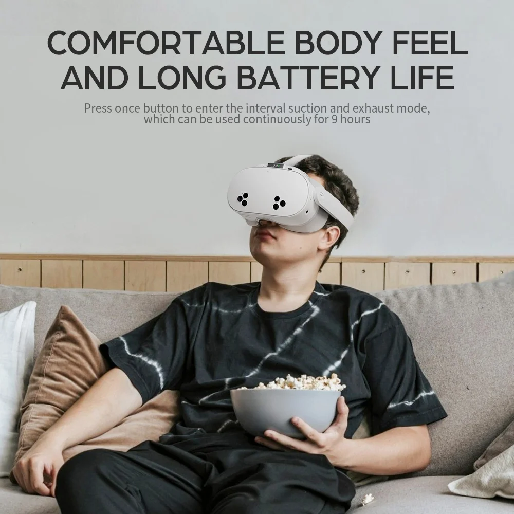 KKCOBVR K3S Spiegel-Entnebelungsventilator Kompatibel mit Quest 3S, Erhält die Gesichtsbelüftung, NICHT Kompatibel mit Meta Quest 3 – Detail 4