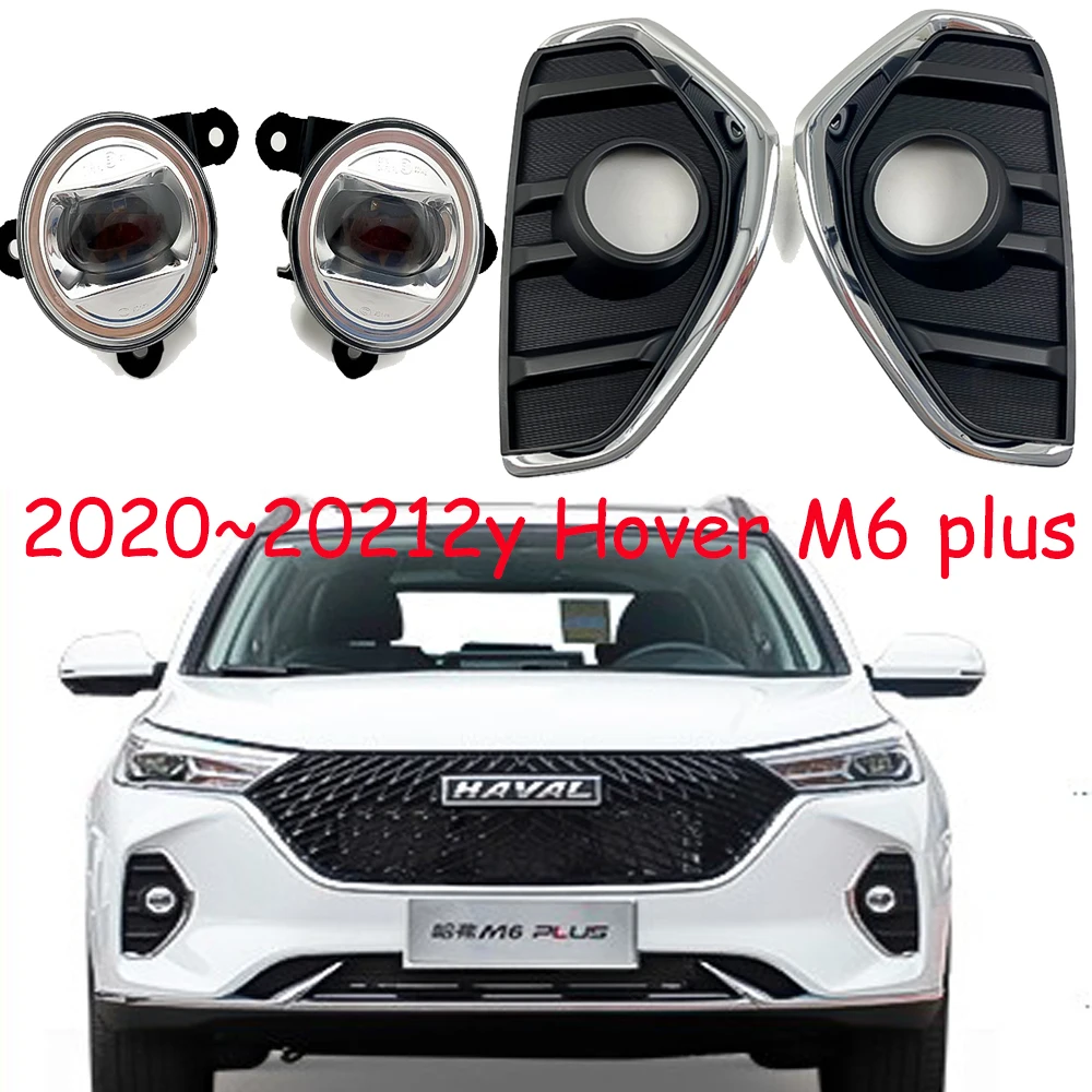 

car accessories bupmer head light HAVAL M6 fog light Greatwall LED 2021~2023y fog Hover M6 headlamp