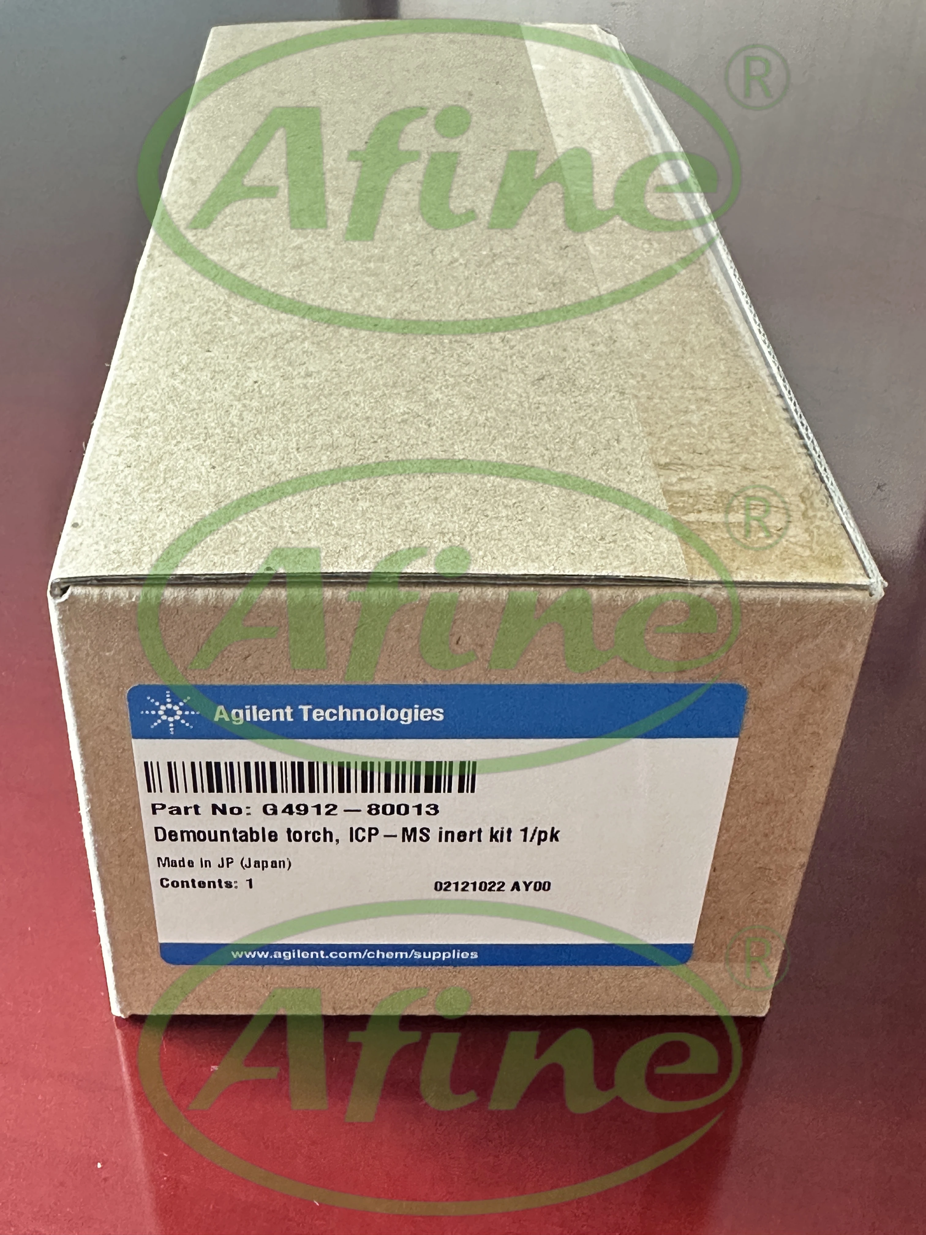 AFINE Agilent G4912-80013 Semi-démontable Inert Torch pour PFA Kit