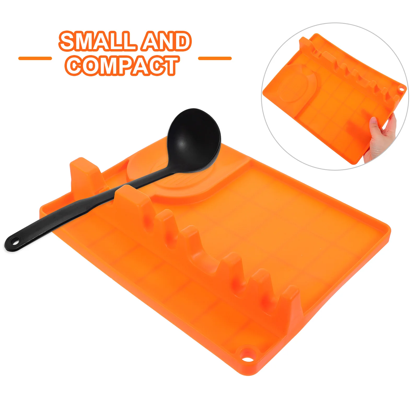 

Multifunctional Silicone Utensil Rest Drip Pad Spoon Fork Holder Tableware Storage Rack Kitchen Home Restaurant Cutlery Stand