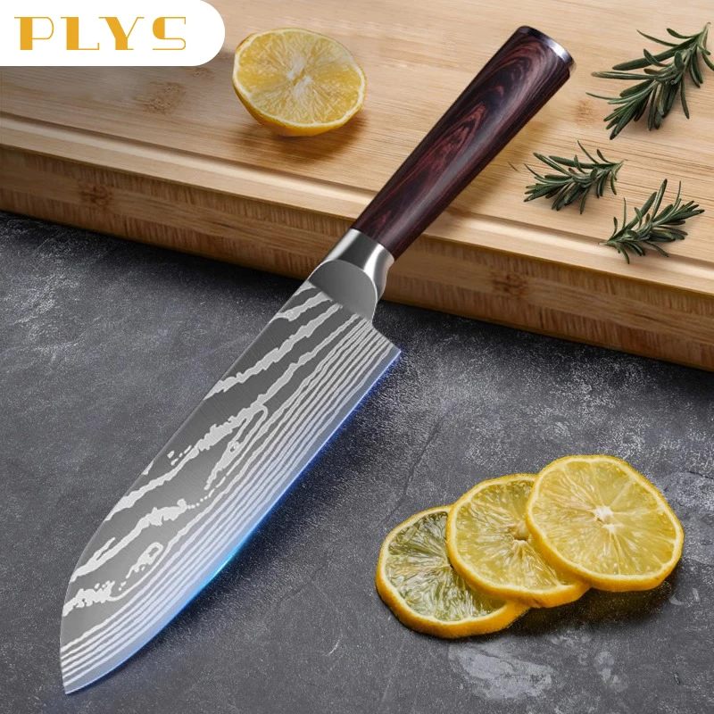 Damascus fruit knife, household sharp high-end melon and fruit knife, eating fruit combination set small knife