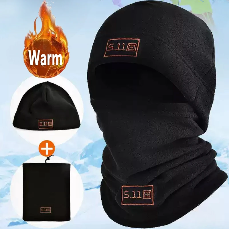 

Outdoor Sports Cycling Cold Cap Hat Headgear Warm Scarf Men and Women In The Fall and Winter Thickened Windproof Sunscreen Masks