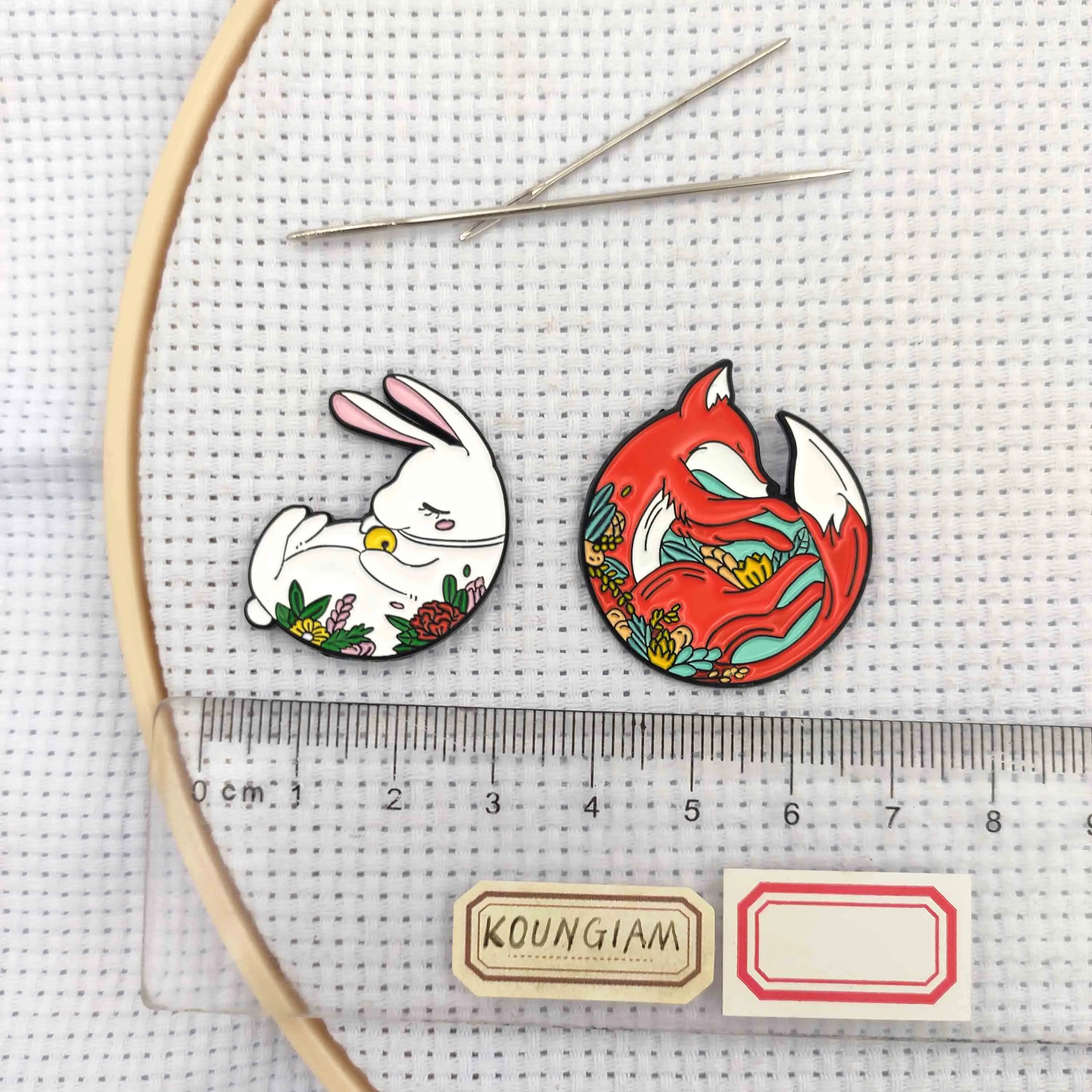 Needle Minder Magnet DIY Needle Holder Embroidery Cute Needle Nanny Cross Stitch Magnetic Needle Keeper Needleminder Crossstitch