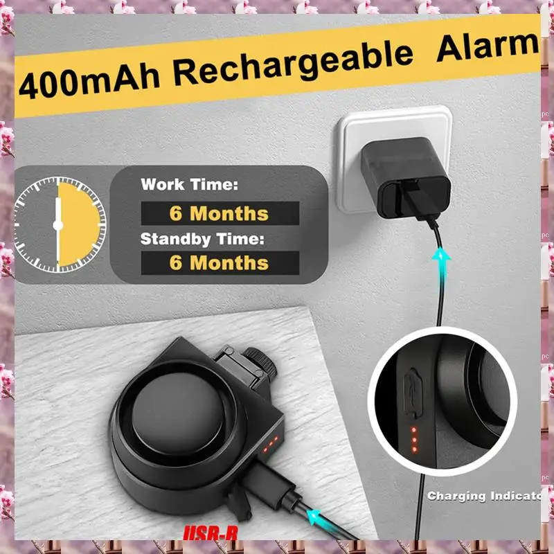 2025 ชาร์จ USB รีโมทคอนโทรลรถจักรยานยนต์ไฟฟ้าจักรยาน Security สัญญาณกันขโมยสูงและต่ําอุณหภูมิความต้านทาน, USB Char