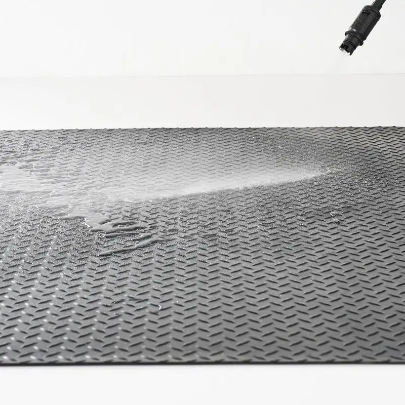 

Rubber mat 1848 x 1236 mm, floor mat, SBR rubber, floor covering, 3 mm thick, studded mat, diamond pattern, anti-slip floor mat, rubber covering, ideal for garages, warehouses, gyms, walkways
