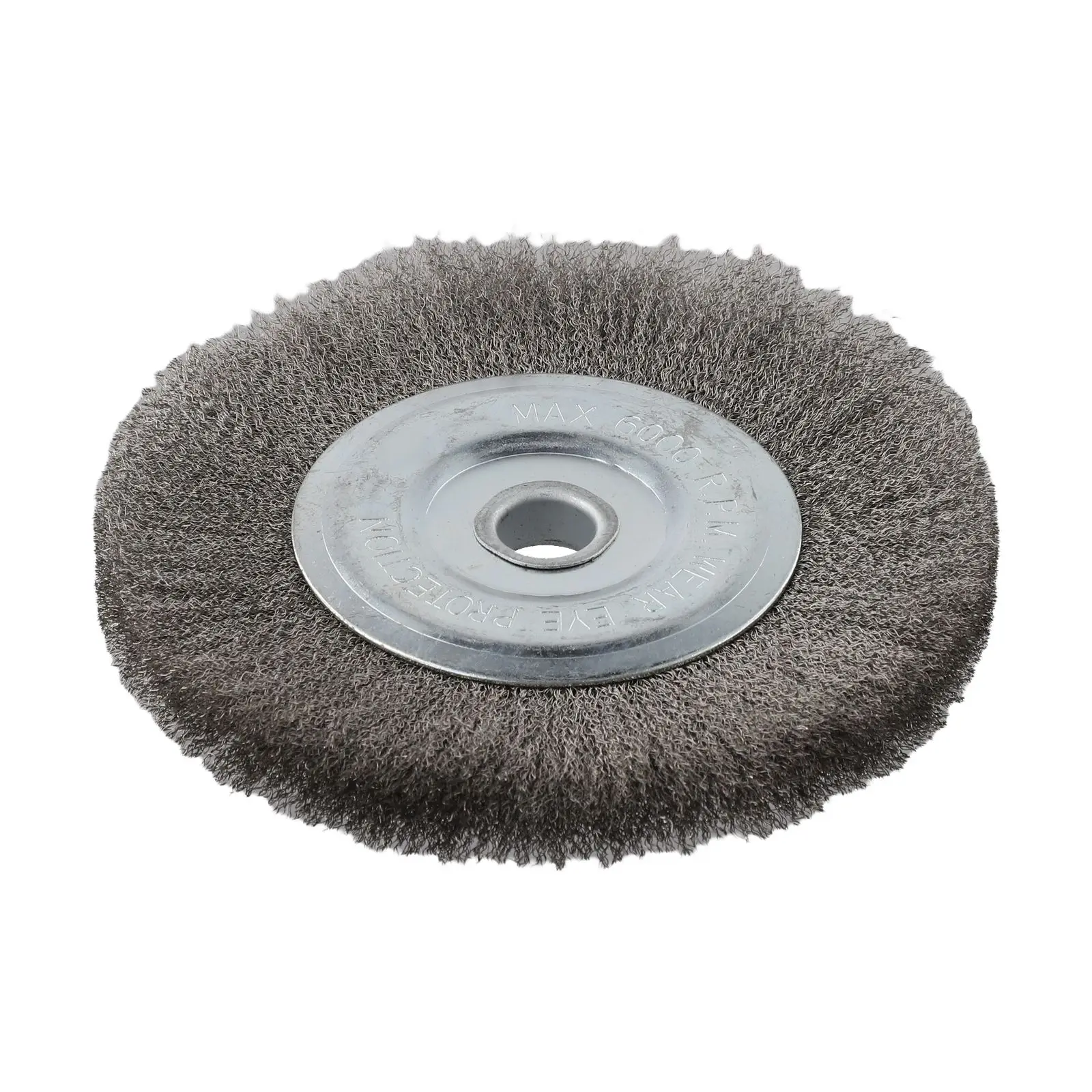 1pc 6inch Crimped Stainless Steel Wire Wheel Brush For Bench Grinder Abrasive Polishing Cleaning Paints Tools