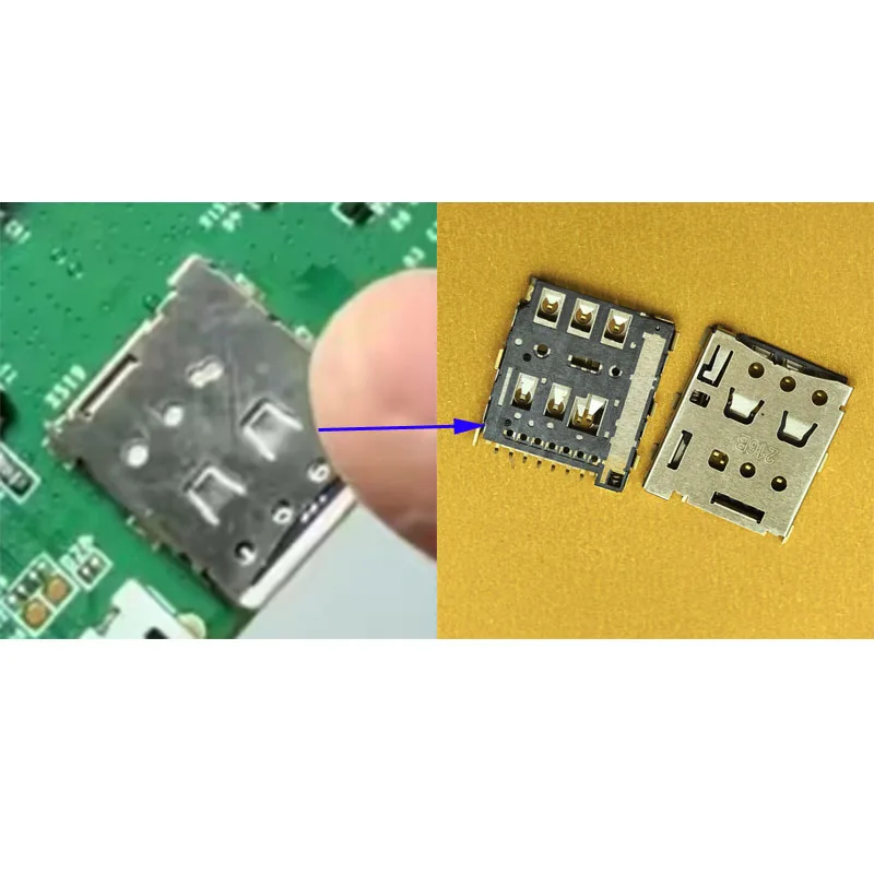 10-50-pecas-conector-de-slot-para-cartao-sim-para-roteador-fiberhome-wifi-6-air-cpe-5g-lg6121h-lg6121d-lg6121f-ax3000