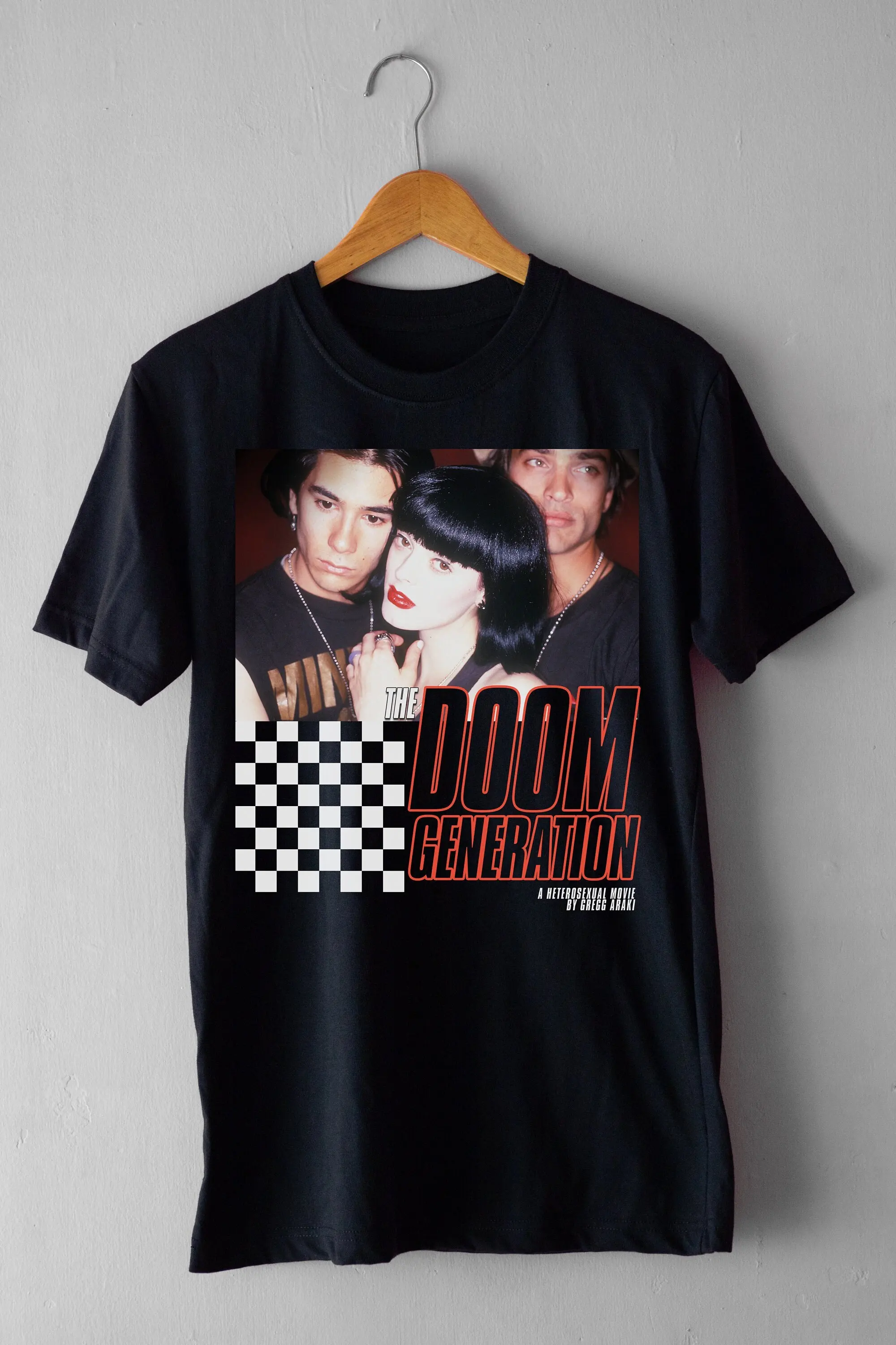 The Doom Generation 1995 T-shirt, Gregg Araki T-shirt, 90s Movie Pattern T-shirt Grunge Shirt, Men Women Summer Pure Cotton Tops