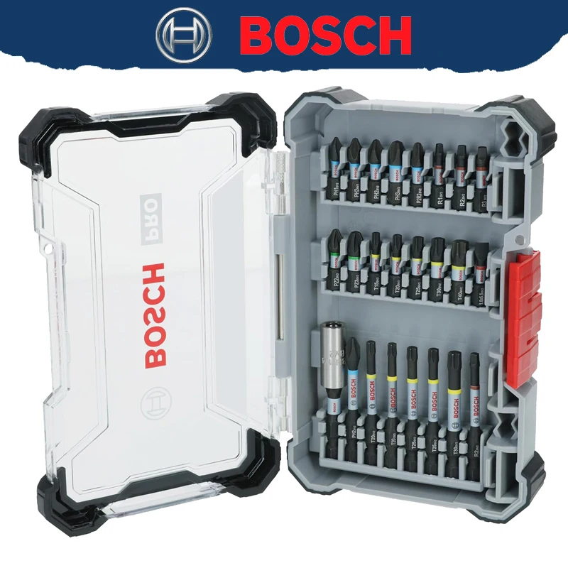 

BOSCH 2608521U75 PRO Impact Screwdriver Bit Set 24 Unidades Versatile Box Storage Portable Power Tool Accessories