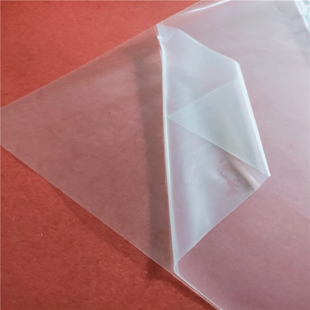 Thin silicone sheet sheet 0.1/0.2/0.3/0.4/0.5/0.6/0.8/1mm thick transparent rubber heat resistant silica film 1pcs customize