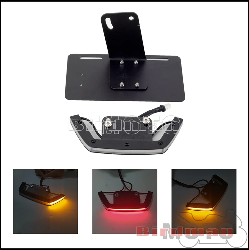 Motorcycle Rear LED Brake Turn Signal Tail Tidy Light Bracket For Harley Sportster S 1250 Fender Eliminator Taillight 2021 2022