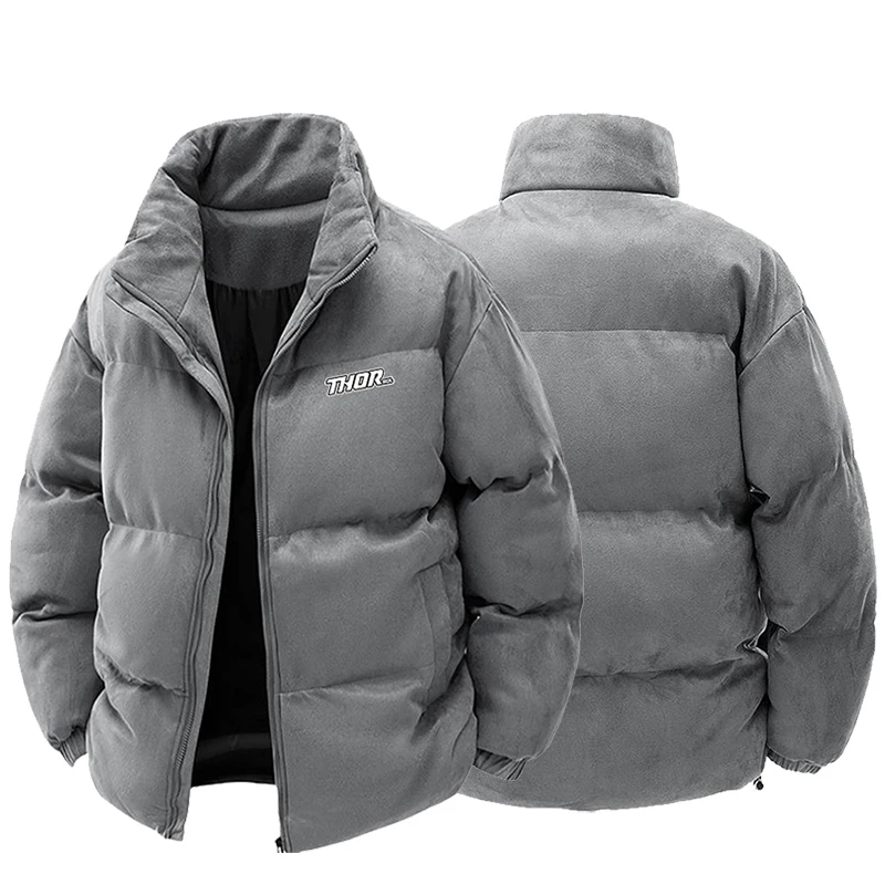 

THORSOL Winter Warm Cycling Jacket Men Women Down Jackets Mountain Bike Clothes Fashion Bicycle Coat Thermal Fahrradjacke Herren