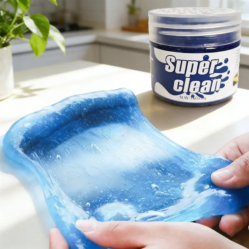 HUA HUA 1PCS Reusable Cleaning Putty: Detailing Gel Slime for Car Vents, Keyboard, Universal Magic Cleaner Mud for Home/Office​