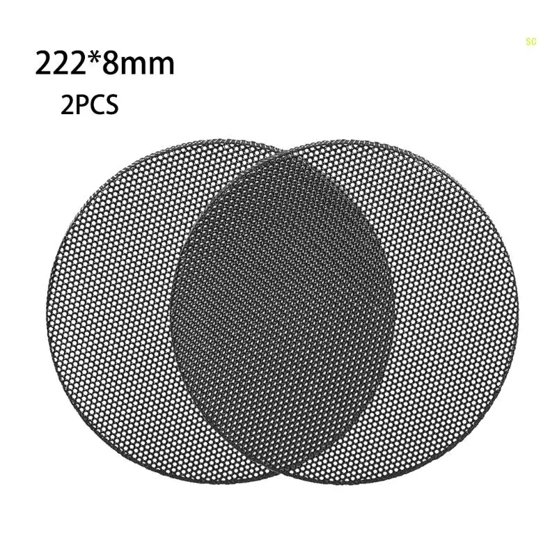 Bụi Kim Loại Loa Ngoài Trời Có Túi 2 Gói Chống Chịu Thời Tiết Cho Loa Âm Thanh Vòng Tròn Trang Trí Thay Thế Nhà Dropshipping