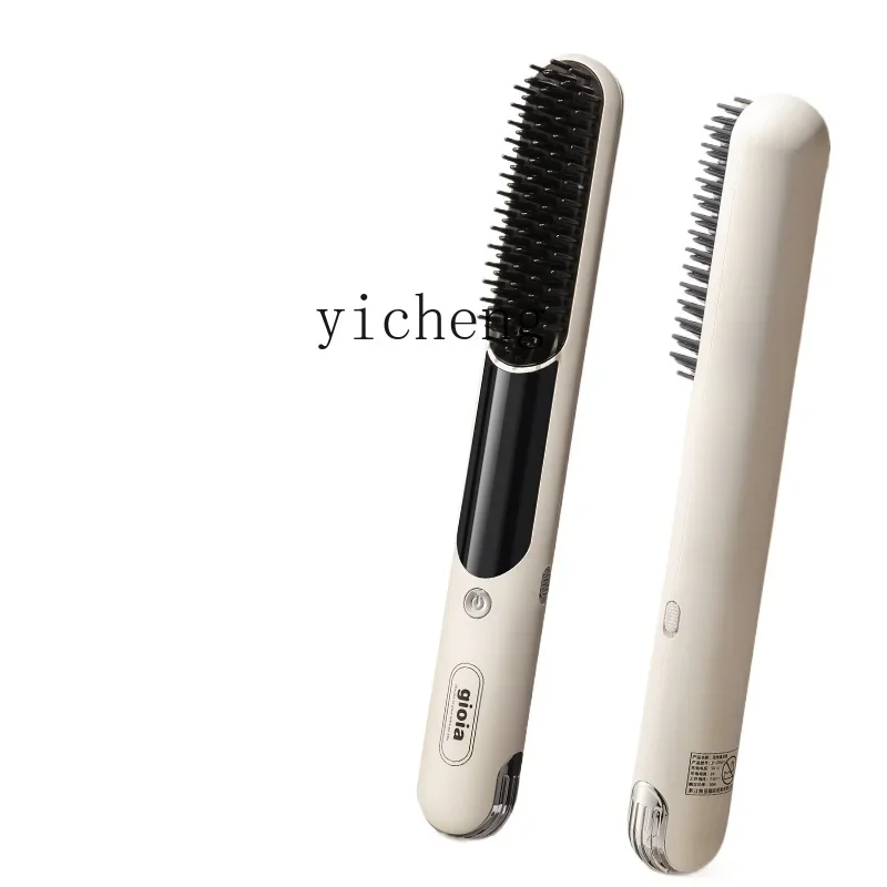 XL wireless hair straightener, negative ions do not hurt the hair, portable wireless straight plate clip, roll straight hair