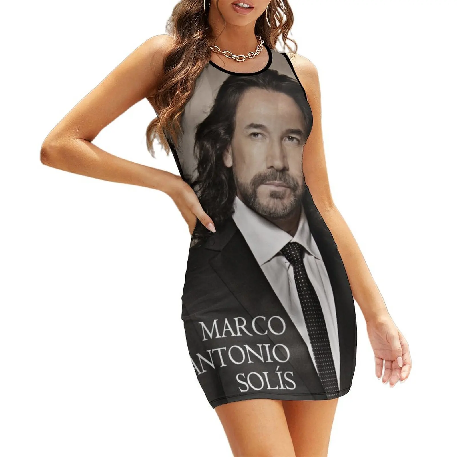 

Empatlis Marco Continua American Tour 2019 Sleeveless Sundress women's elegant loose dresses evening dress ladies