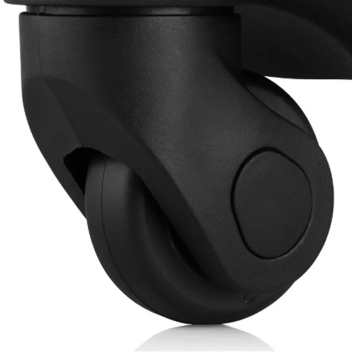 ABQR W041 boîtier de chariot roue à bagages accessoires de valise universels roue à bagages en caoutchouc boîtier de chariot roue universelle (L)