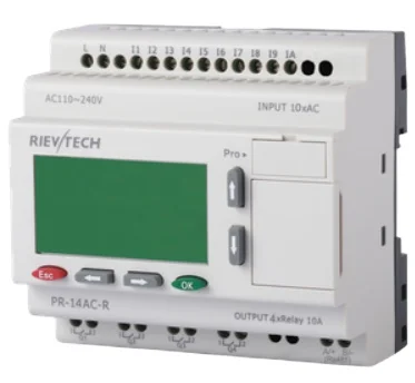 Gran oferta PLC PR-14AC-R sistema de Control Plc eléctrico controlador lógico programable controladores programables