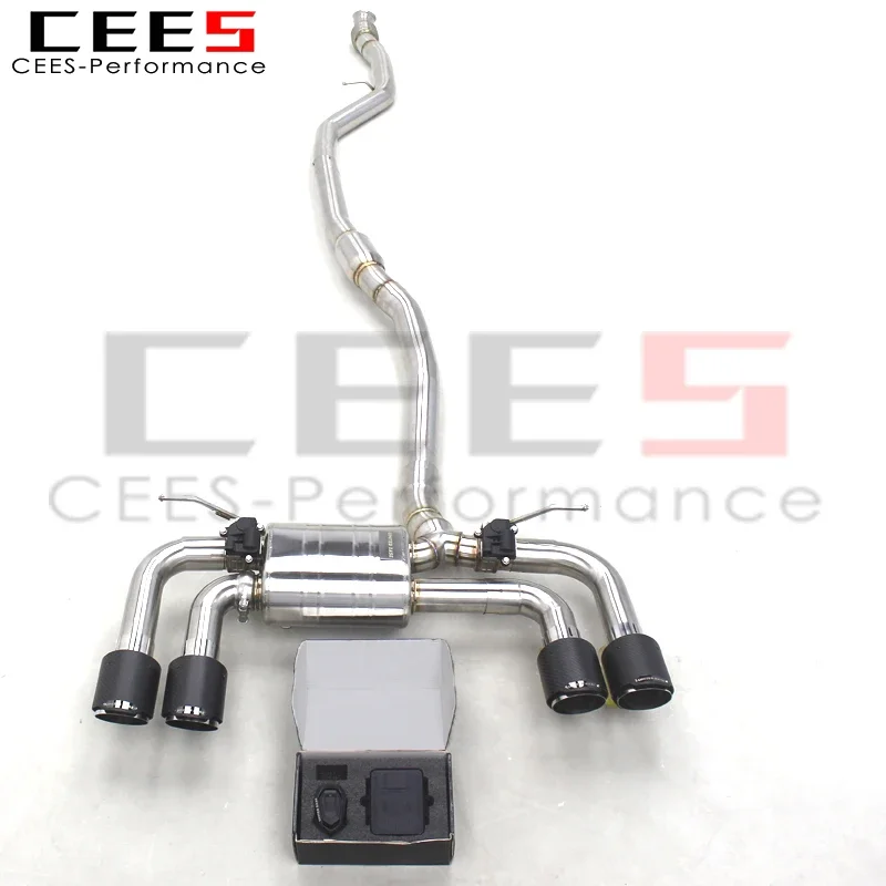 

CEES Tuning Auto Engine Parts Racing 304SS Exhaust Catback with Remote Control Kits For BMW M2 F87 3.0T 2014-2018