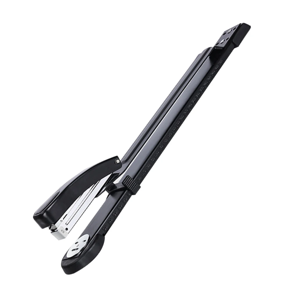 

Long Arm Labor-Saving Stapler Binding Tool Heavy Duty Large Capacity Portable Paper Iron Office Supply Use