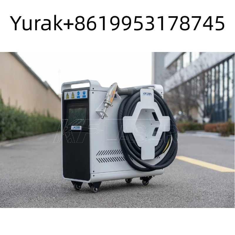 آلة لحام ليزر محمولة تبريد الهواء 1200 واط آلة لحام ألياف الليزر لحام الألومنيوم والنحاس #2