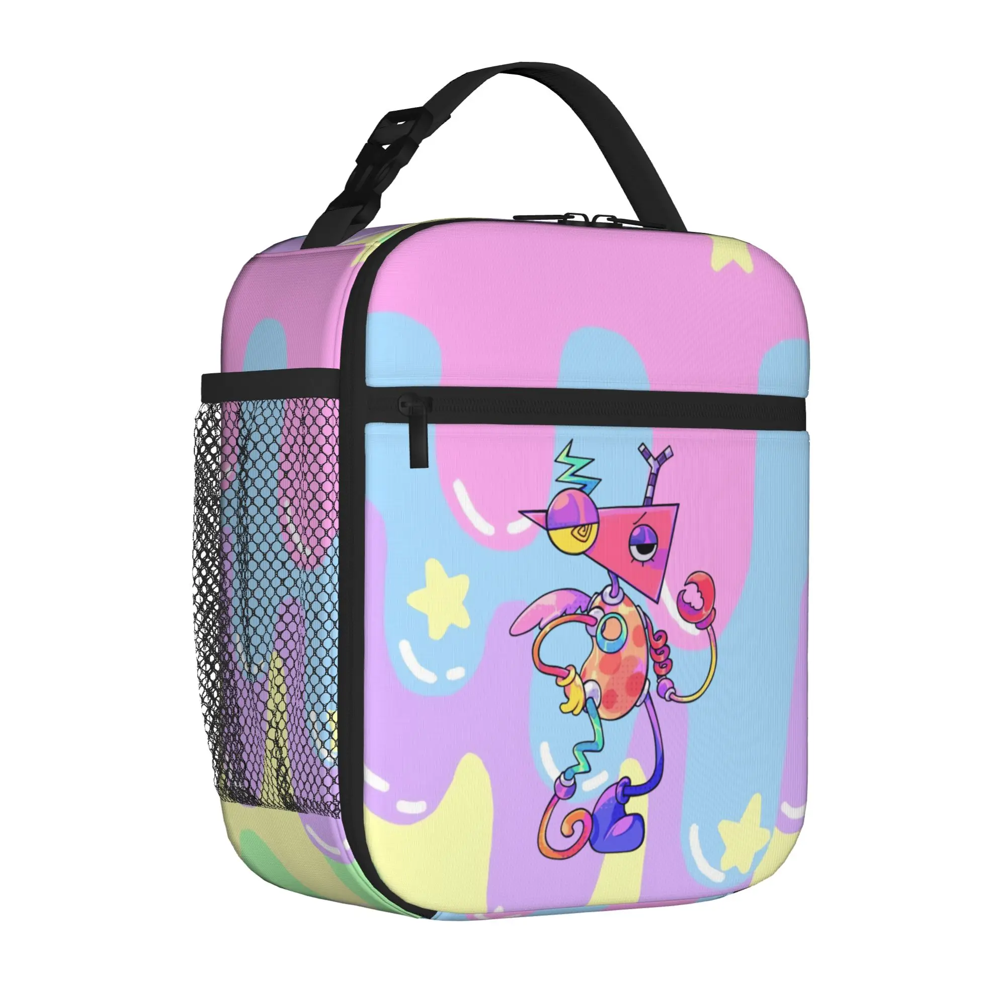 Cartoon Digitals Circus Zooble Thermal Insulated Lunch Bag for School  Portable Food Bag Container Thermal Cooler Lunch Boxes