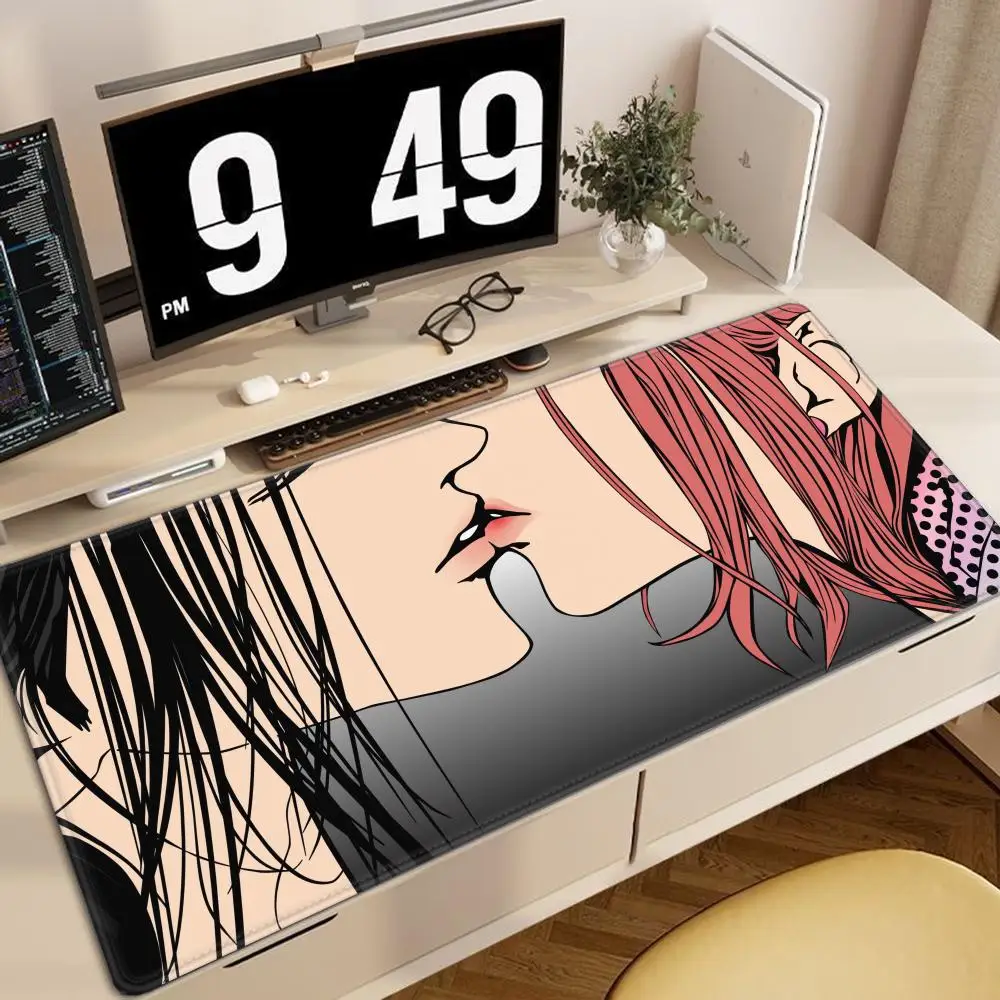 

Nana Osaki Mouse Pad Desk Mat Keyboard Gaming Mats Pc Gamer Accessories Computer and Office Mousepad Xxl Deskmat Deskpad Playmat