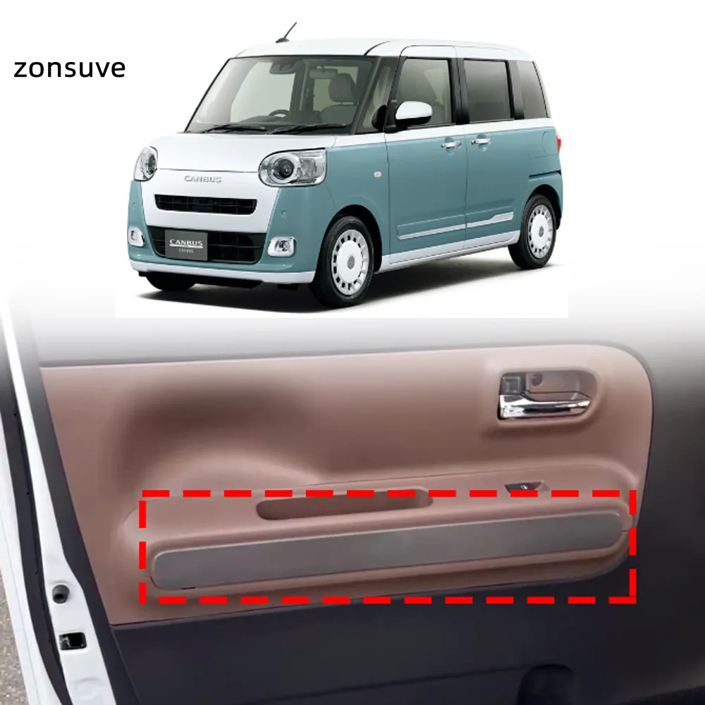 

For Daihatsu Canbus 2023-2026 Inner Door Switch Panel Lower Trim Door Decorative Sheet Accessory
