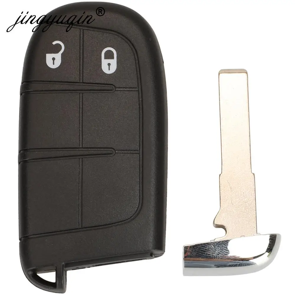 jingyuqin Aftermarket Smart Remote Key 433mhz 4A Keyless for Jeep Renegade Compass C-CUV Trailhawk SIP22 M3N-40821302 68250335AB