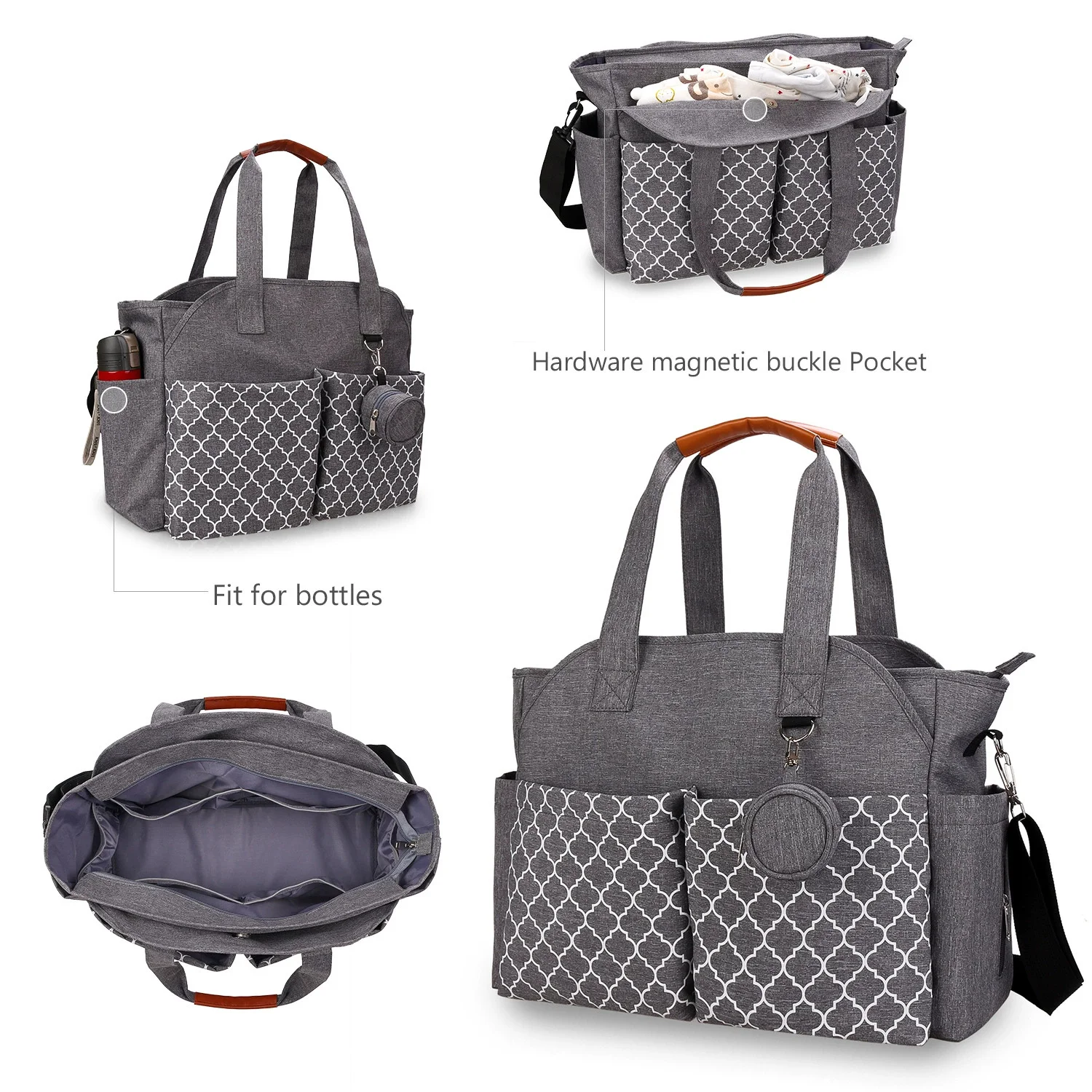 Multi-function Mummy Maternity Bag Large Capacity Baby Bag for Mom Travel Stroller Bag Baby Stuff Organizer Handbag Diaper Bags