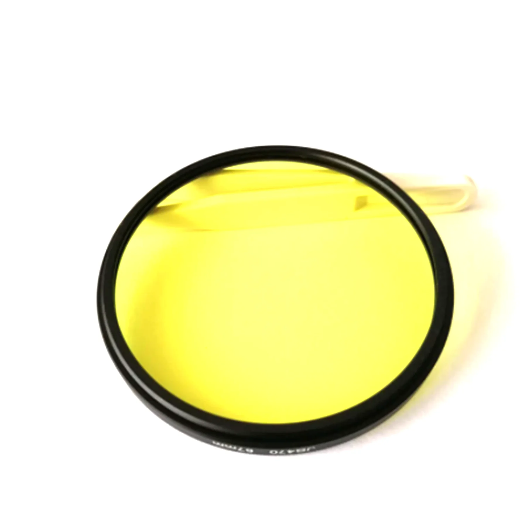 M67 67Mm เส้นผ่านศูนย์กลางรอบสีเหลือง470nm IR ยาว Pass Filter ที่มีกรอบ JB470สำหรับกล้องถ่ายภาพ