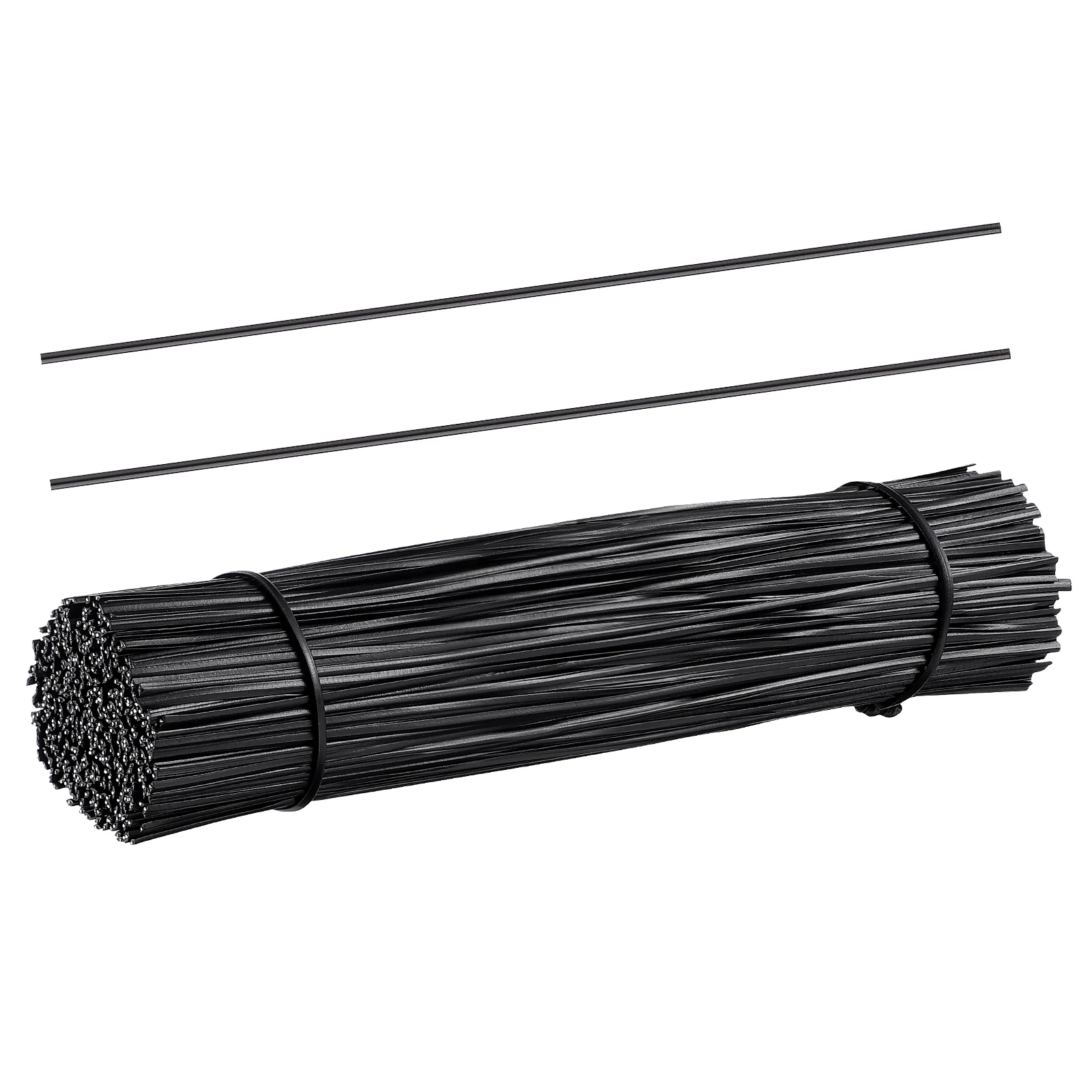 500pcs Cable Organizer Ties Twists Ties Wire Cable Wraps Rust-proof Cord Twists Ties (15cm, Black) Twisting Ties For Bags