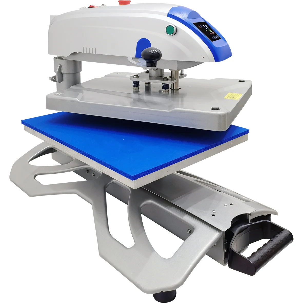 

40x50cm Prime Swing Away Heat Press Machine Max Swing Angle Garment with Interchangeable Plate Drawer