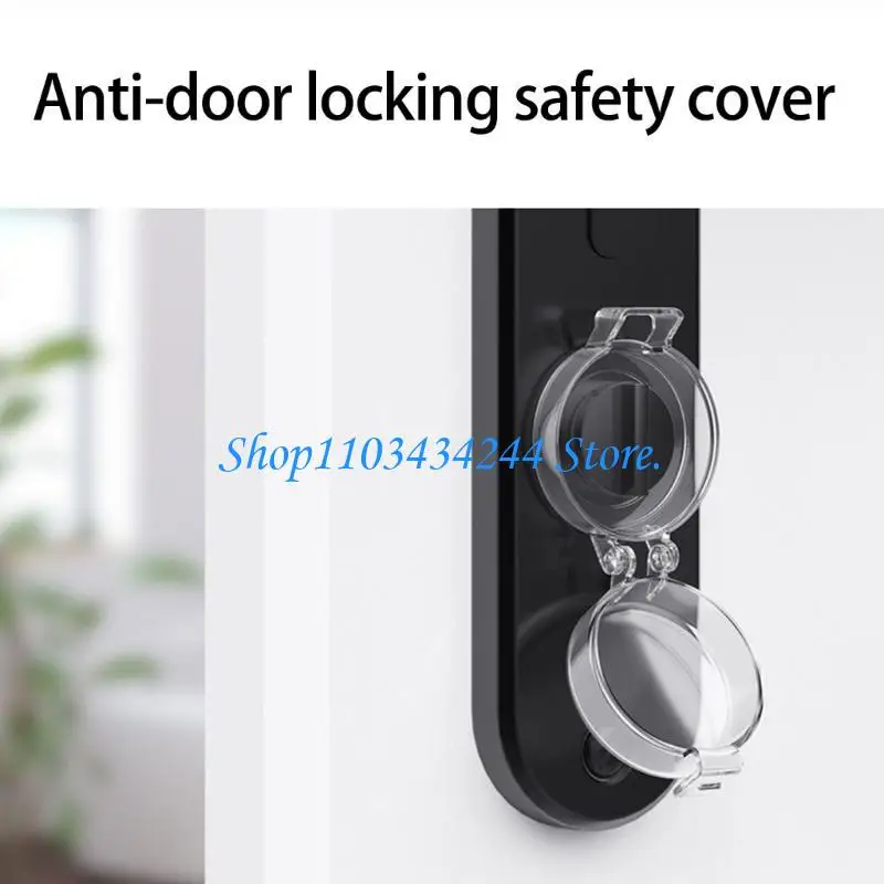 Child Safety Door Lock Protector 5Pcs/pack Deadbolts Cover Prevent Accidental Lockout Color Wide Compatibility