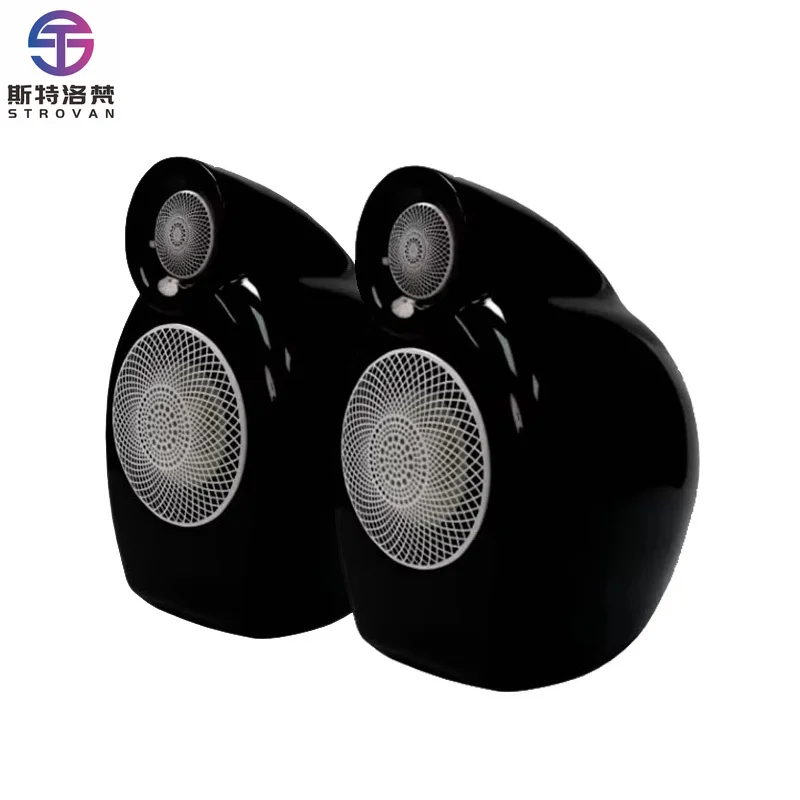 

C-5 Hearing No.2 Floor Speaker Bookshelf Speaker Resin Wooden Case Active / Passive Battery Lossless