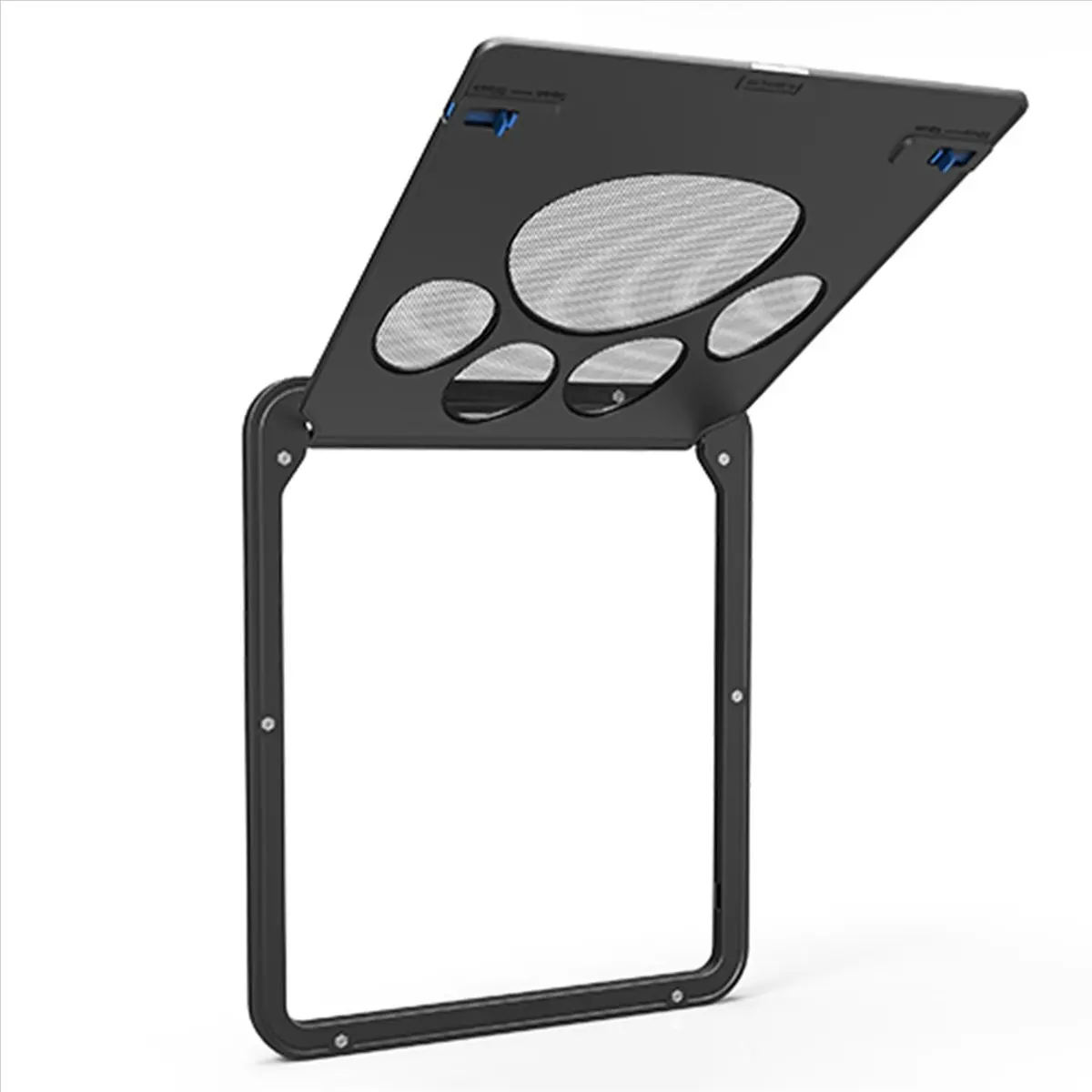 ABFS Pet Kitty Dog Door Flap Gate Opener Controlled Entry Electronic Screen Window Protector Wall Mosquito Net(Small)