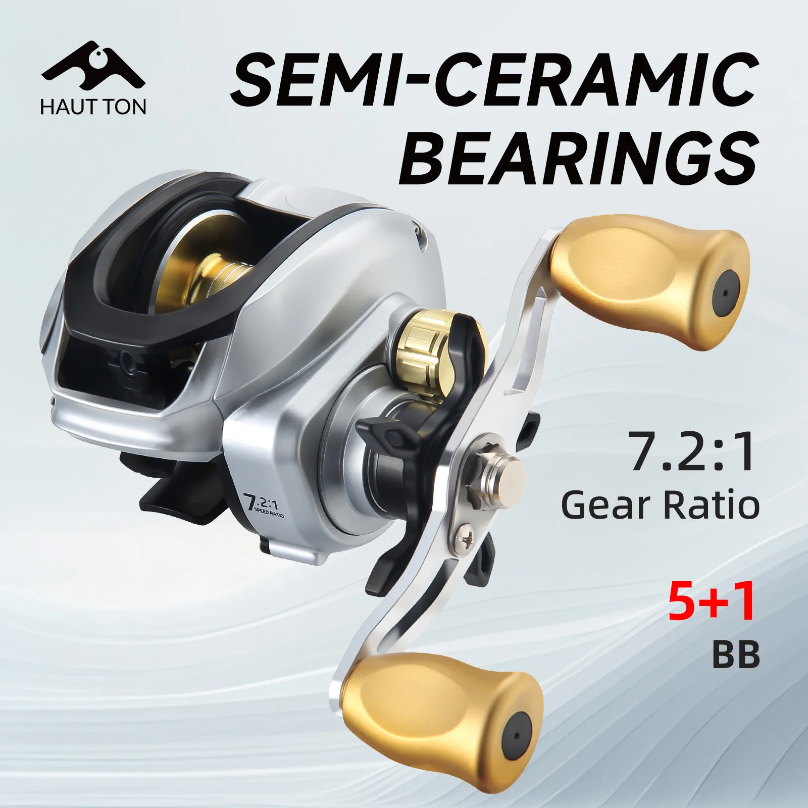 

Рыболовная катушка YL200Pro, полукерамические подшипники, передаточное число 7,2:1, 6 кг, максимальное сопротивление, металлическая катушка с короткой осью для рыбалки