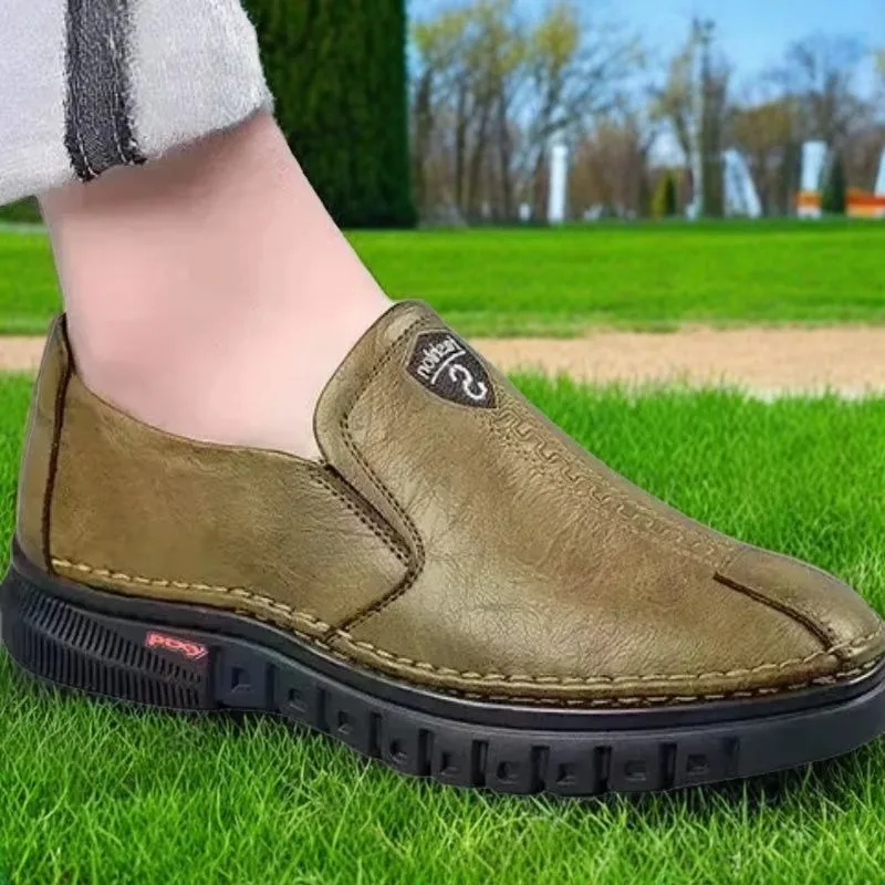 non-slip and wear-resistant, simple and atmospheric, fashionable and casual, lazy one-pedal, Doudou shoes, daily outdoor shoes