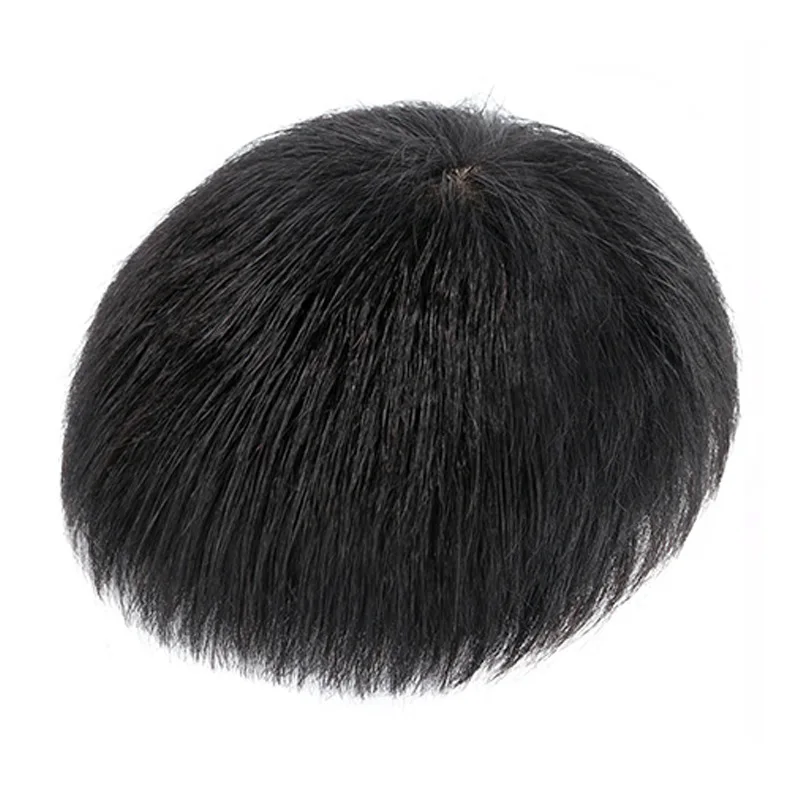 วิกผมเด็กผู้ชายแบบถักมือ ทำจากผมแท้ 100% คุณภาพดีเยี่ยม รุ่นยอดนิยม น้ำหนักเบา